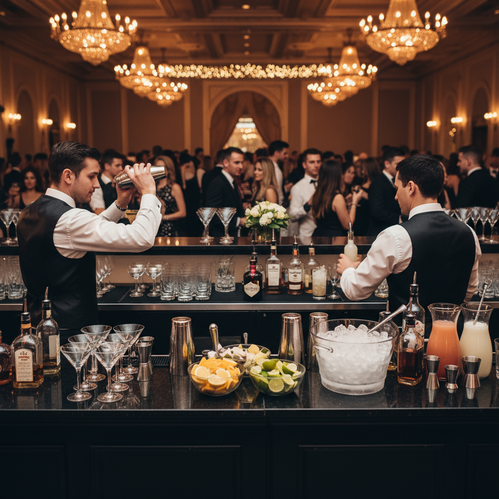 Bartending 4hr 100-150 guest